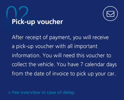 Pick-up voucher